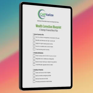 Wealth Correction Blueprint Checklist